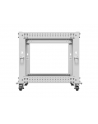 LANBERG Open rack 19inch 9U 600X600-1100 adjustable grey - nr 4