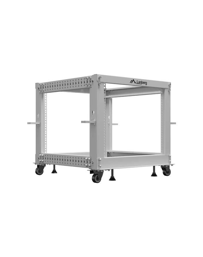 LANBERG Open rack 19inch 9U 600X600-1100 adjustable grey główny
