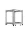 LANBERG Open rack 19inch 12U 600X600-1100 adjustable grey - nr 2