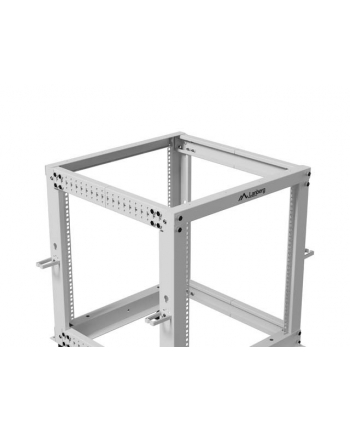 LANBERG Open rack 19inch 12U 600X600-1100 adjustable grey