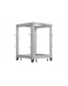 LANBERG Open rack 19inch 15U 600X600-1100 adjustable grey - nr 2