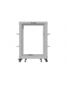 LANBERG Open rack 19inch 15U 600X600-1100 adjustable grey - nr 3