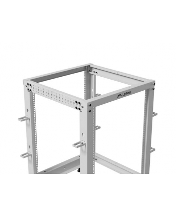 LANBERG Open rack 19inch 15U 600X600-1100 adjustable grey