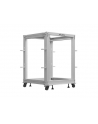 LANBERG Open rack 19inch 15U 600X600-1100 adjustable grey - nr 8
