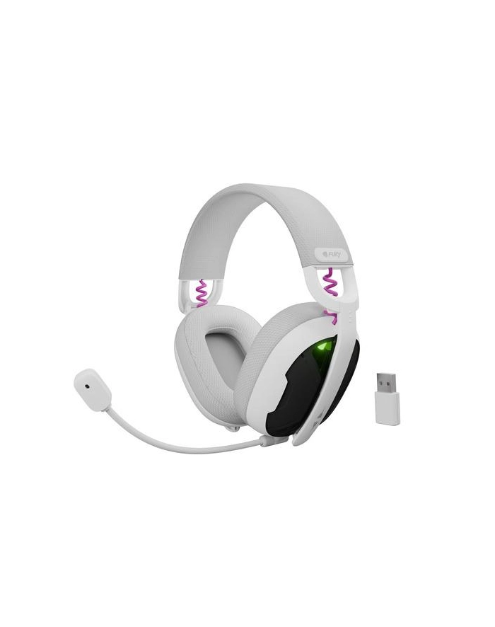 NATEC FURY Headset Fukiya F6 with microphone wireless BIAŁY główny