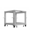 LANBERG Open rack 19inch 9U 600X600-1100 adjustable grey - nr 2