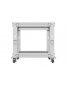 LANBERG Open rack 19inch 9U 600X600-1100 adjustable grey - nr 4