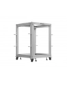 LANBERG Open rack 19inch 15U 600X600-1100 adjustable grey - nr 2
