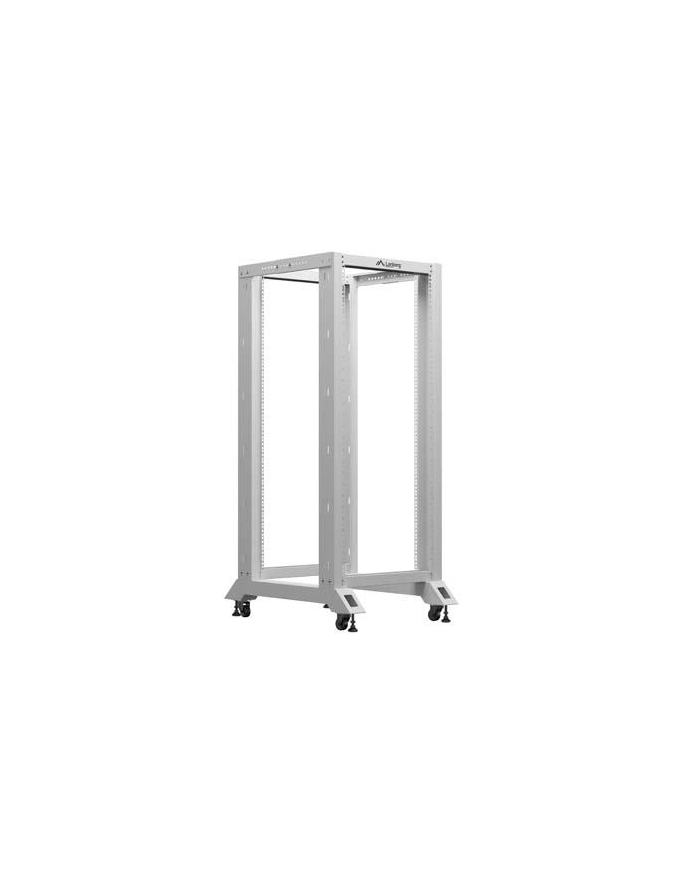 LANBERG Open rack 19inch 27U 600X800 grey główny