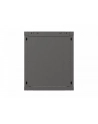 LANBERG Rack cabinet 19inch wall-mount 12U/540X350 flat pack with glass door black - nr 13