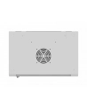 LANBERG Rack cabinet 19inch wall-mount 12U/540X350 flat pack with glass door grey - nr 12