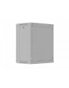 LANBERG Rack cabinet 19inch wall-mount 12U/540X350 flat pack with glass door grey - nr 14
