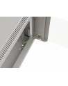 LANBERG Rack cabinet 19inch wall-mount 12U/540X350 flat pack with glass door grey - nr 2