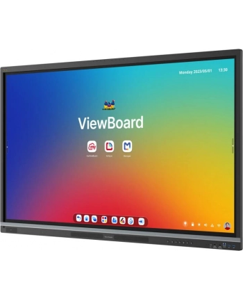 VIEWSONIC ViewBoard 51 serie 55inch UHD Touch IR 450nits 2x25W+20W sub + 8-array mic 3xUSB-C 16/128GB System Android 14 EDLA certified nr 1