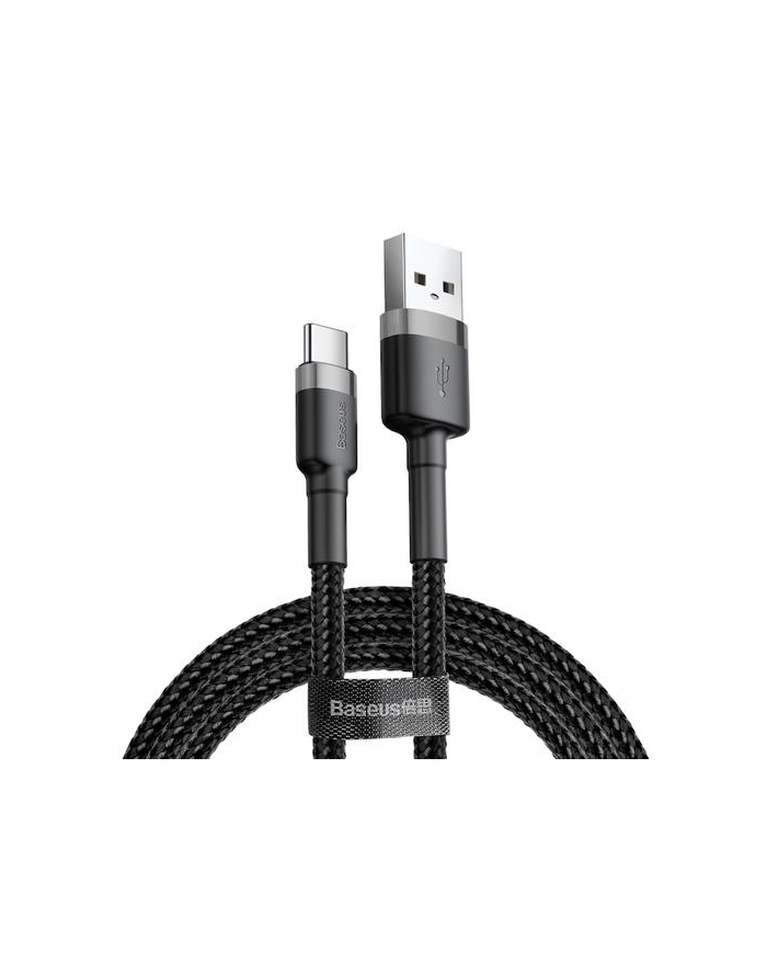 BASEUS KABEL USB DO USB-C CAFULE 3A 1M SZARO-CZARN główny