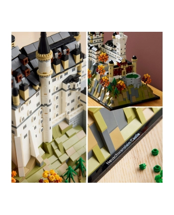 LEGO Architecture 21063 Zamek Neuschwanstein nr 1