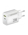 ESPERANZA ŁADOWARKA SIECIOWA 20W USB-C PD 20W / USB-A QC 30 18W BIAŁA EZC105W - nr 1