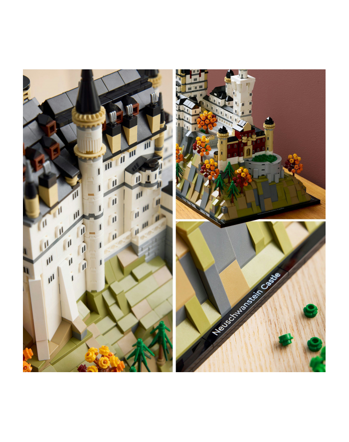 LEGO Architecture 21063 Zamek Neuschwanstein główny