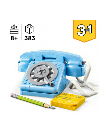 LEGO Creator 31174 Telefon w stylu retro