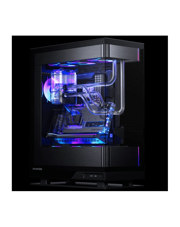 Obudowa PHANTEKS Evolv X2 PC-Gehäuse, Midi-Tower, E-ATX, Tempered Glass, DRGB, czarny główny