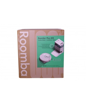 Robot sprzątający iRobot Roomba Plus 405 Combo + stacja AutoWash (biały) nr 1