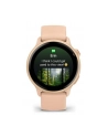 Zegarek sportowy Garmin Vivoactive 6 AMOLED 42mm Metallic Pink Dawn/Różowy - nr 12