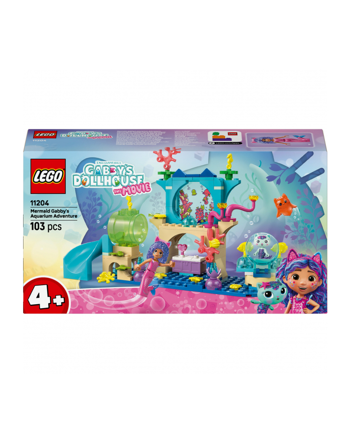 LEGO Koci domek Gabi 11204 Podwodna przygoda syrenki Gabi główny