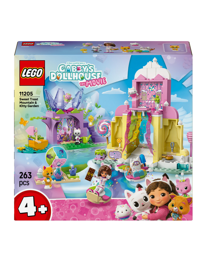 LEGO Koci domek Gabi 11205 Łakociowa Góra i Kiciowy Ogródek główny