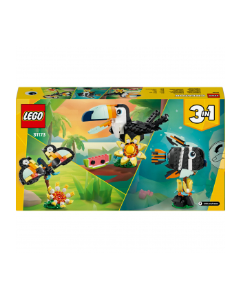 LEGO Creator 3w1 31173 Dzikie zwierzęta: Tropikalny tukan nr 1