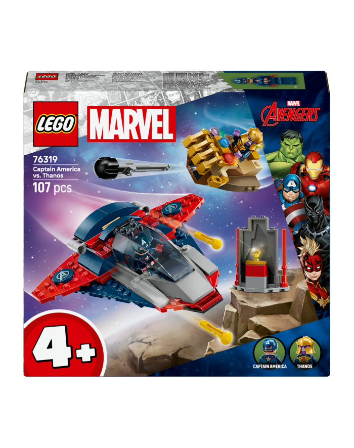 LEGO Marvel 76319 Kapitan Ameryka kontra Thanos główny