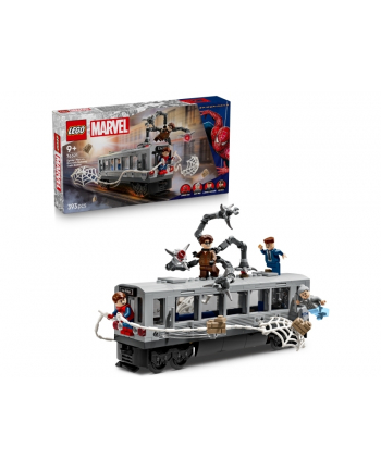 LEGO Marvel 76321 Spider-Man kontra Doc Ock — scena w metrze nr 1