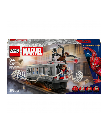 LEGO Marvel 76321 Spider-Man kontra Doc Ock — scena w metrze nr 1