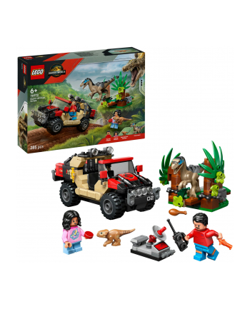 LEGO Jurassic World 76972 Ucieczka terenówką przed raptorem nr 2