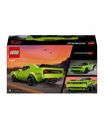 LEGO Speed Champions 77237 Samochód sportowy Dodge nr 1