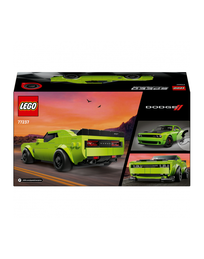 LEGO Speed Champions 77237 Samochód sportowy Dodge główny