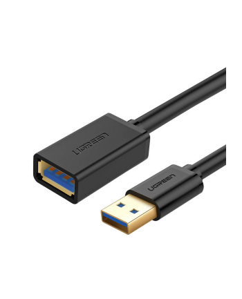 Ugreen kabel przedłużacz przejściówka USB 30 (żeński)-USB 30 (męski) 1m (czarny)