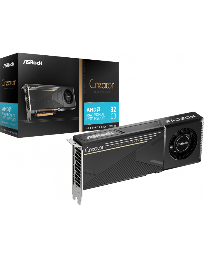 Karta graf Asrock Creator R9700 CT 32G główny