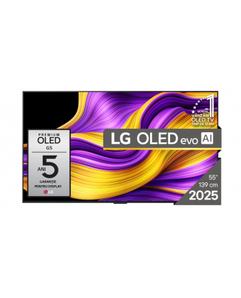 Telewizor LG OLED55G51LW OLED EVO 55' 4K Ultra HD 165 Hz WebOS Dolby Atmos Czarny nr 2
