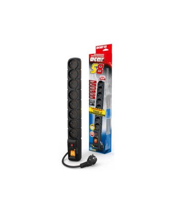 Listwa zasilająca Acar S8 (5m ; czarny) nr 1