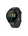 Zegarek sportowy Garmin Forerunner 165 Music AMOLED 43mm Black/­Slate Grey - nr 1