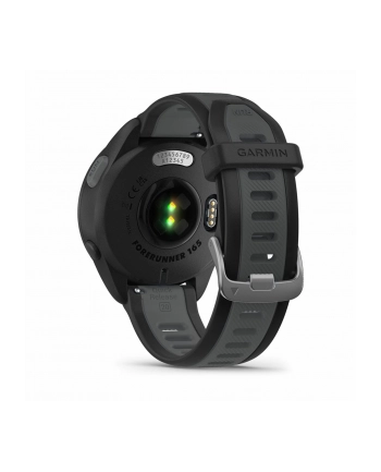 Zegarek sportowy Garmin Forerunner 165 Music AMOLED 43mm Black/­Slate Grey