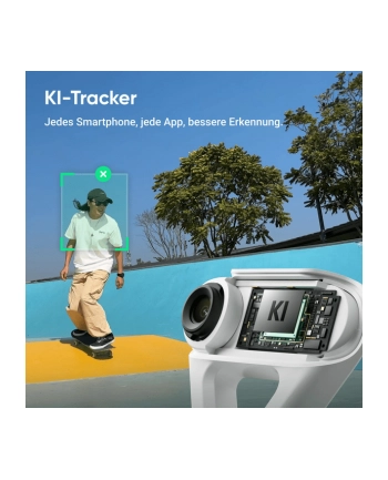 Insta360 Flow 2 AI Tracker Bundle (Stone Gray) - gimbal z modułem śledzenia AI nr 1