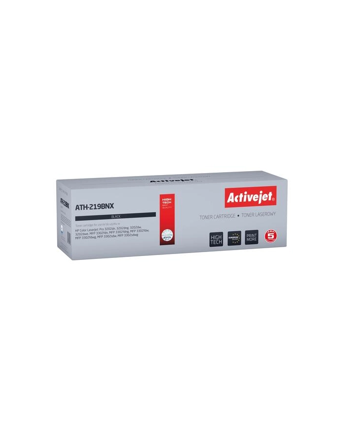 Activejet ATH-219BNX Toner (zamiennik HP 219X W2190X; Supreme; 3200 stron; czarny) z chipem główny