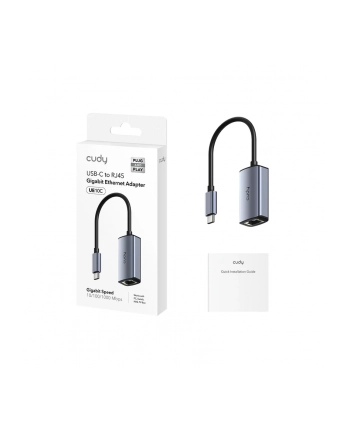CUDY UE10C Adapter USB-C to Ethernet