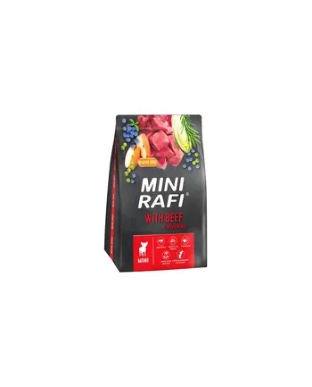 Dolina Noteci Mini Rafi z wołowiną karma sucha dla psa 3kg nr 1