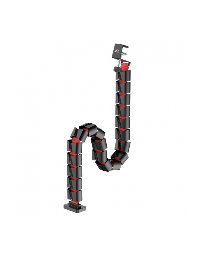 NANO RS ORGANIZER KABLI / MASKOWNICA DO BIURKA, 1345MM, CZARNO CZERWONY RS125 główny