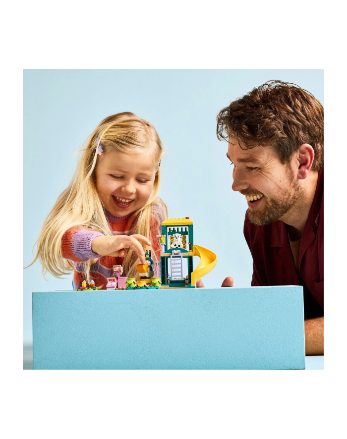 LEGO Bluey 11201 Blue i Łatko na placu zabaw główny
