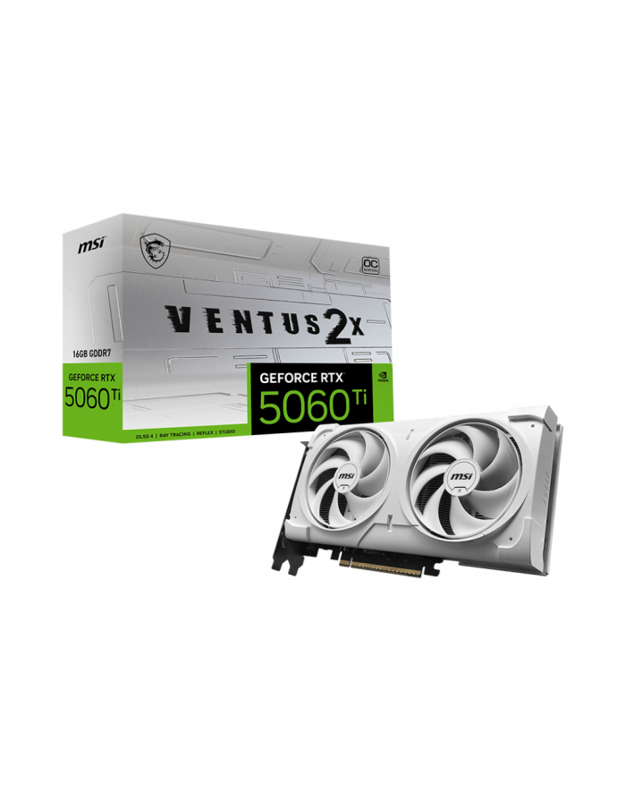 Karta graficzna MSI RTX 5060 Ti 16G VENTUS 2X OC PLUS główny