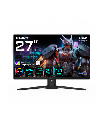 MONITOR GIGABYTE OLED 27''; AORUS FO27Q5P 500Hz nr 1
