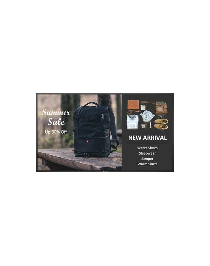 AG NEOVO MONITOR 65 QM-6502 4K 4000:1 24/7 ,RS232, RJ45, Anti-Burn-In, USB-play główny